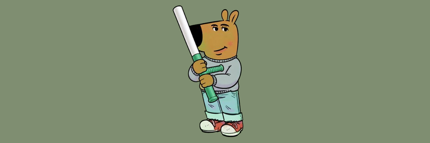 just a baton guy banner